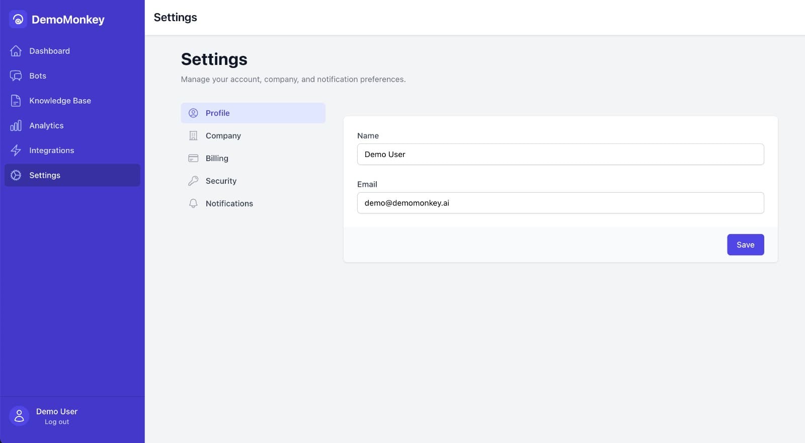 DemoMonkey screenshot 4