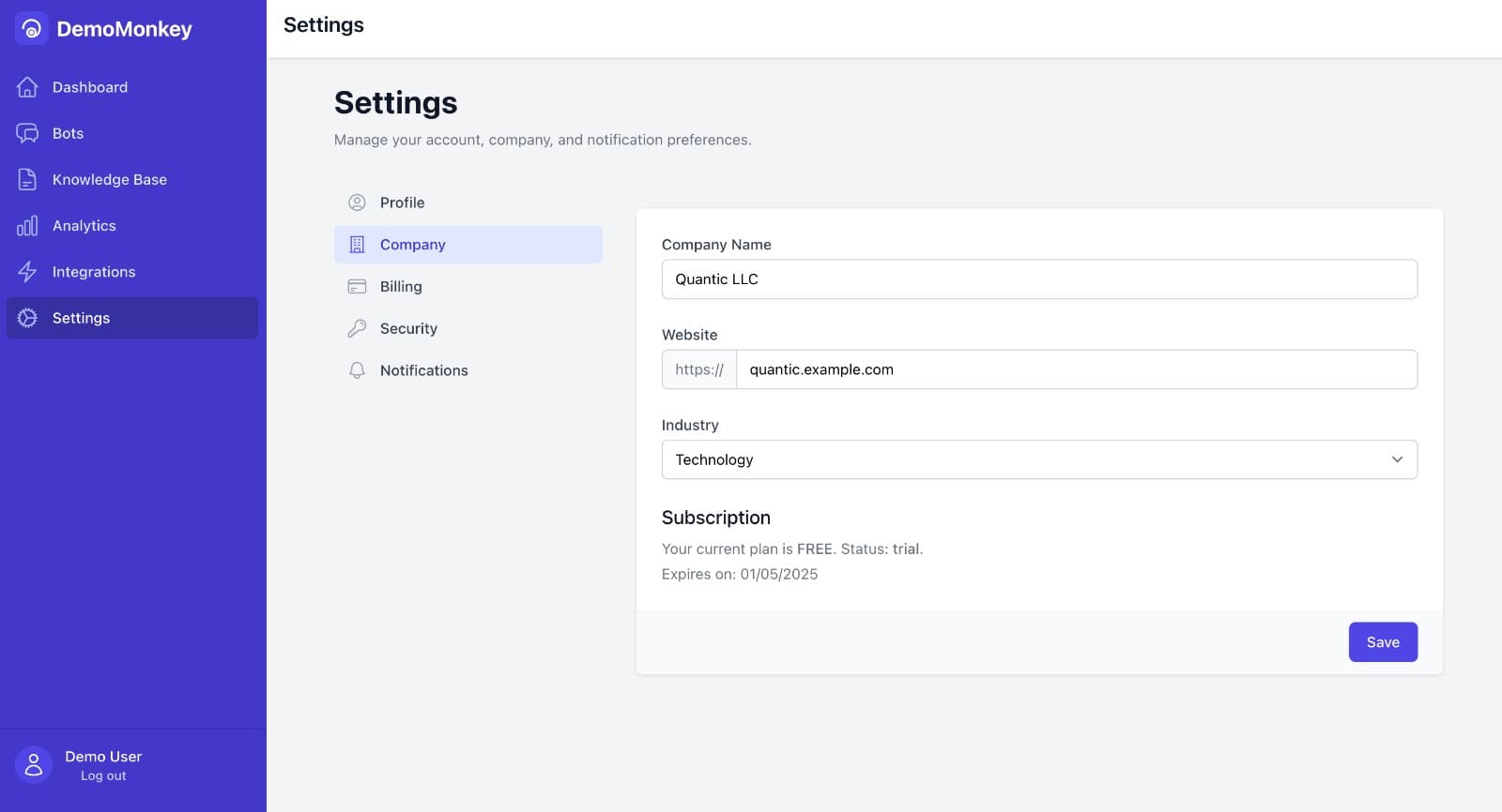 DemoMonkey screenshot 5
