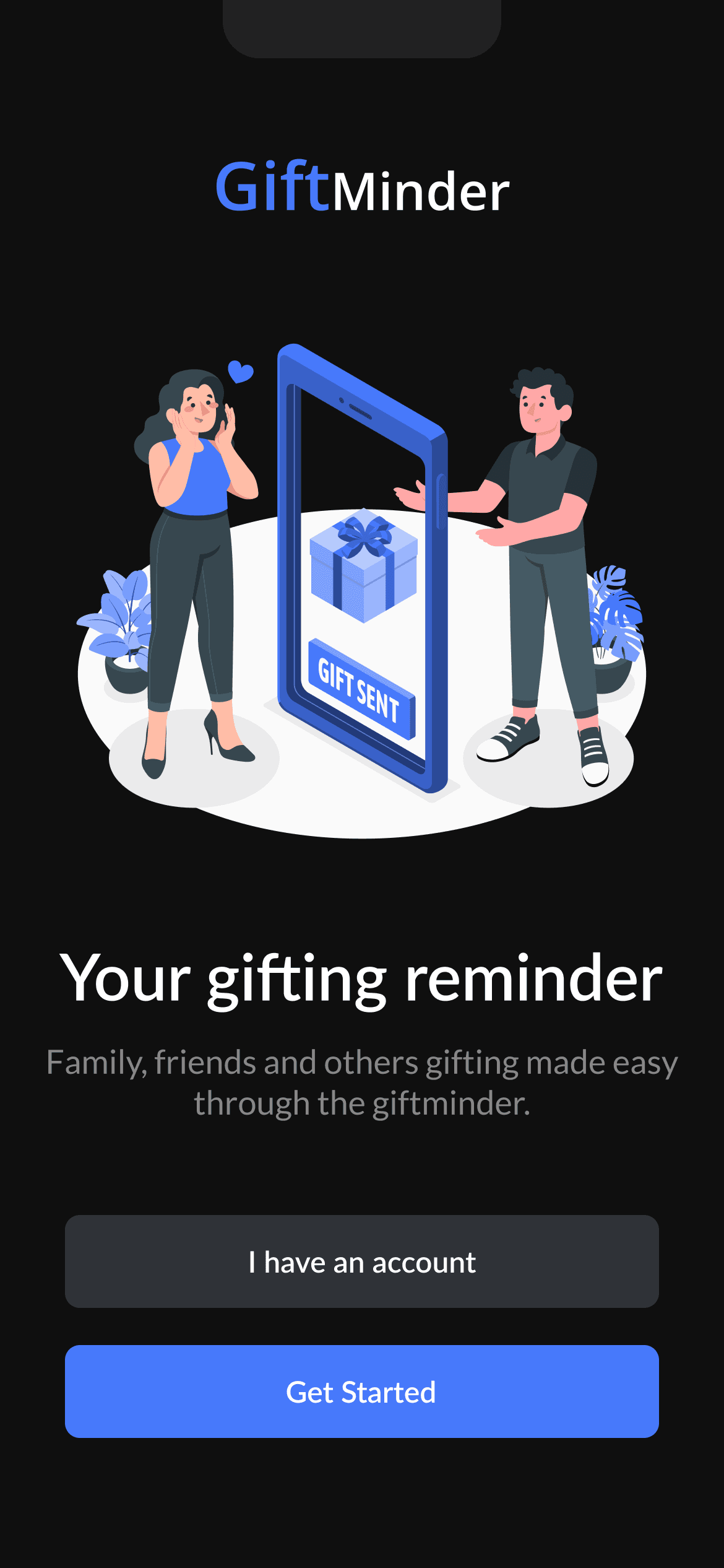 GiftMinder screenshot 1